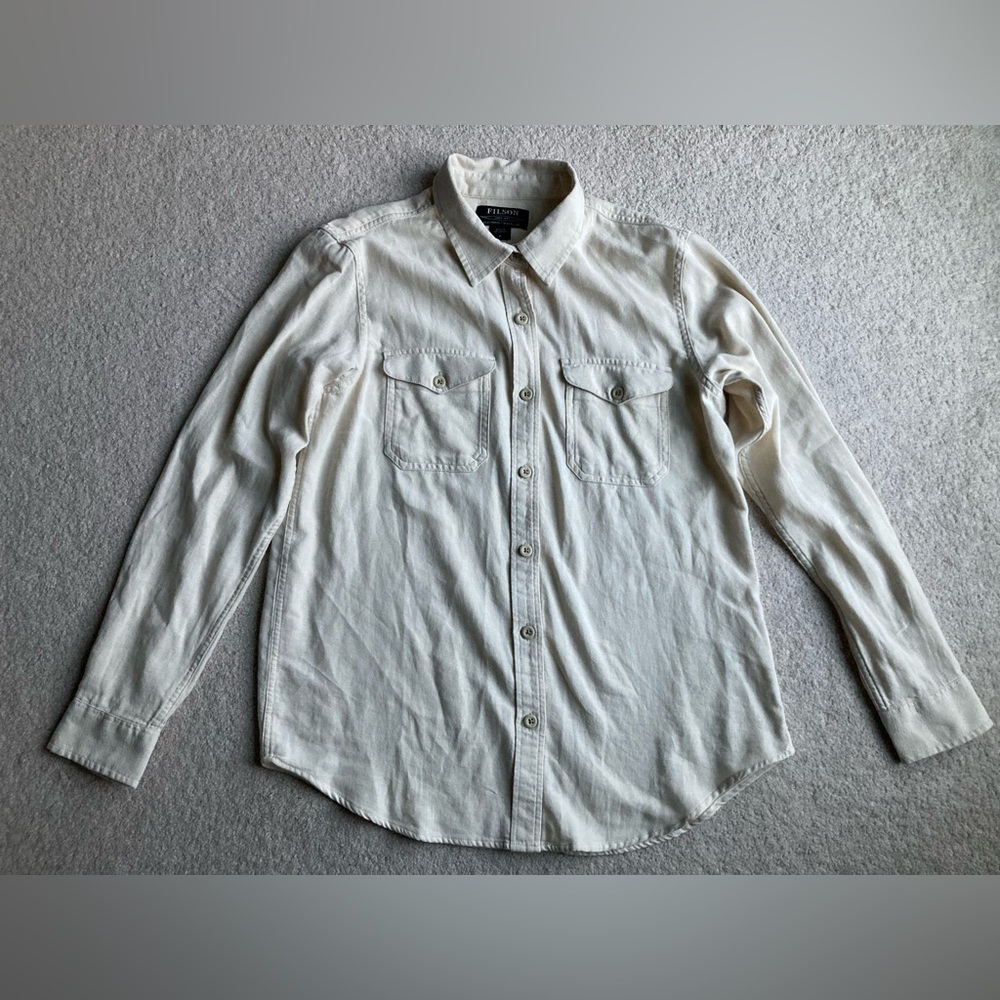 Filson button down shirt in birch